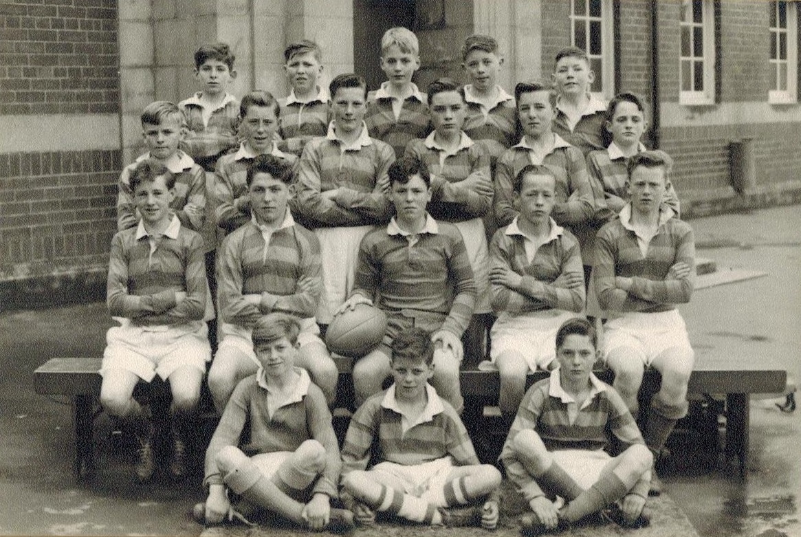 1956 Dalry High 1st Yr Rugby XV